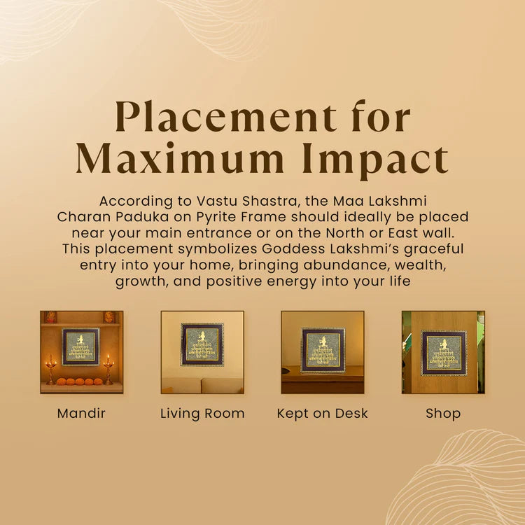 Shree Krishna Maha Mantra on Pyrite Frame
