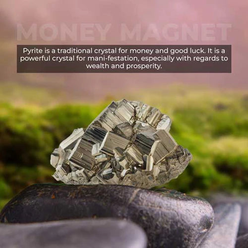 Raw Pyrite Dust Frame