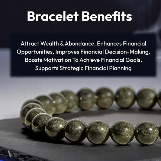 Pyrite Wealth Bracelet