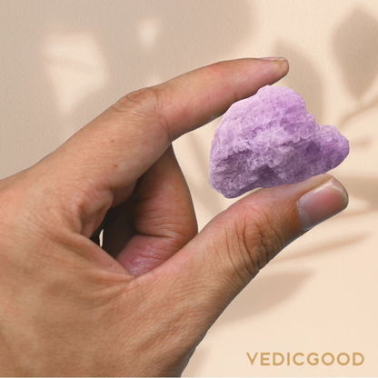 Raw Kunzite Crystals (2 Pieces)