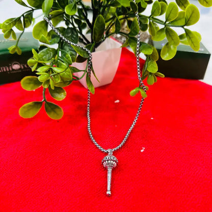 Lord Hanuman Gada Pendant Chain for Divine Protection (Flat 50% OFF)