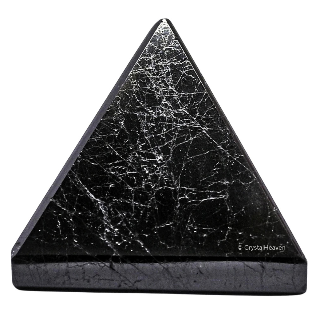 Natural Black Tourmaline Pyramid (1.5 Inch)