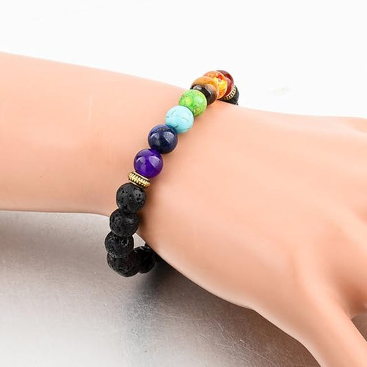 7 Chakra Reiki Healing Bracelet for Men & Women