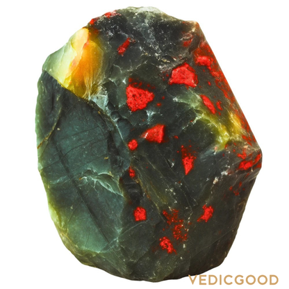 Raw African Bloodstone Crystals (2 Pieces)