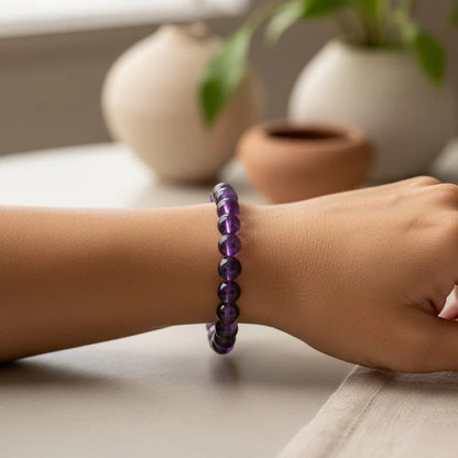 Amethyst Stone Bracelet