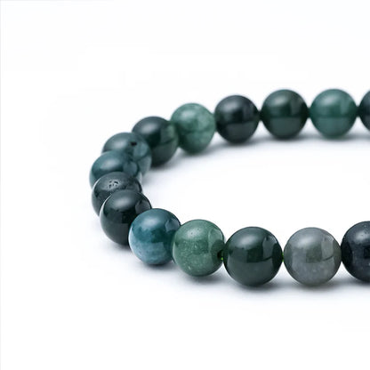 Moss Agate Stone Bracelet