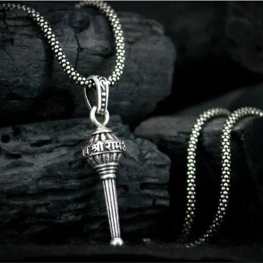 Lord Hanuman Gada Pendant Chain for Divine Protection (Flat 50% OFF)