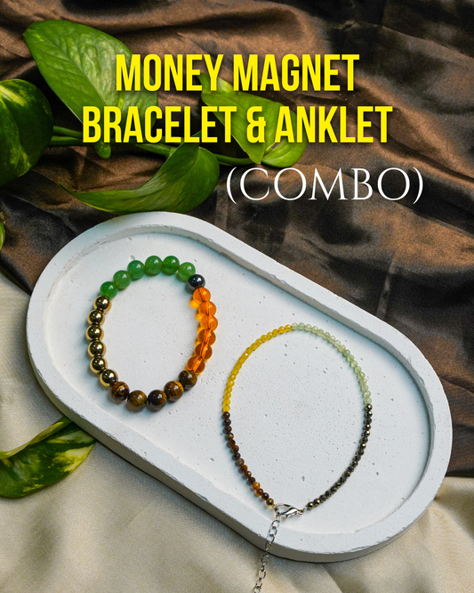 Money Magnet Bracelet & Anklet (Combo)